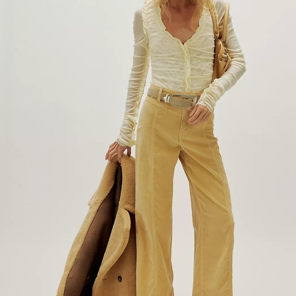 Sold!! We The Free Tan Corduroy Pants